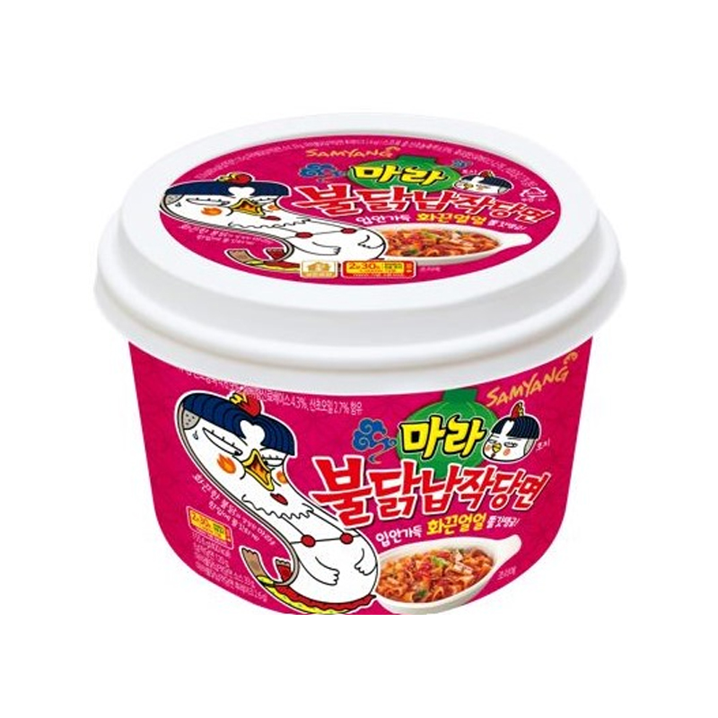 SAMYANG Buldak Dangmyeon Mala Spicy Flavor 155.6g x 12