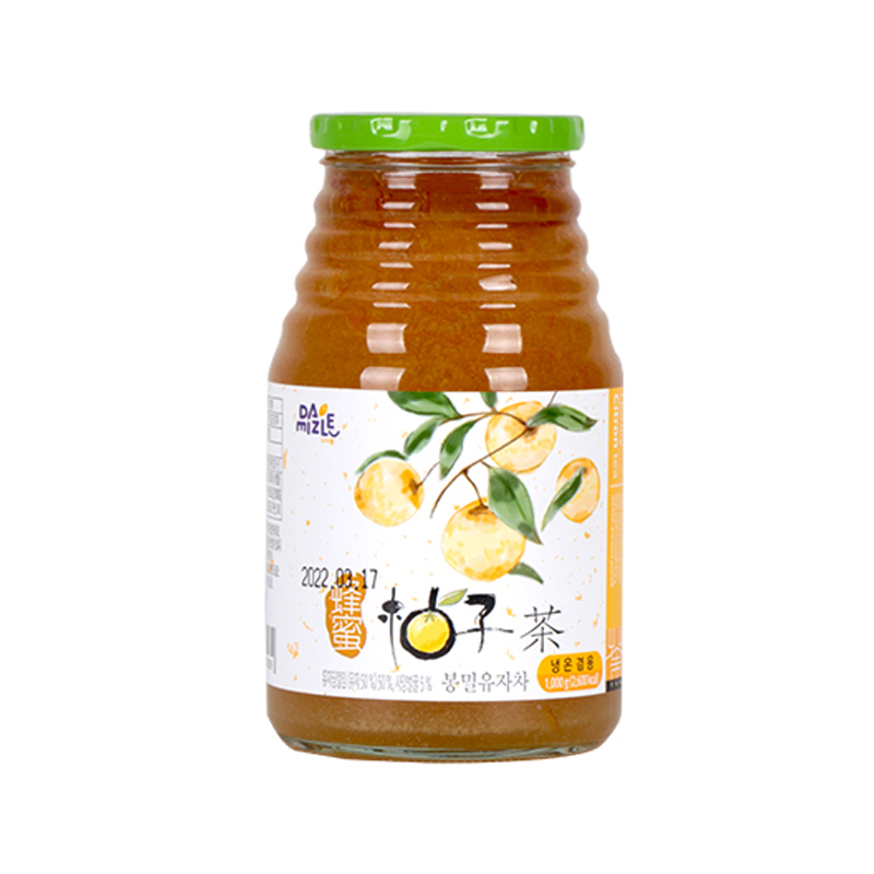 DAMIZLE Citron Tea Bottle 1000g x 12