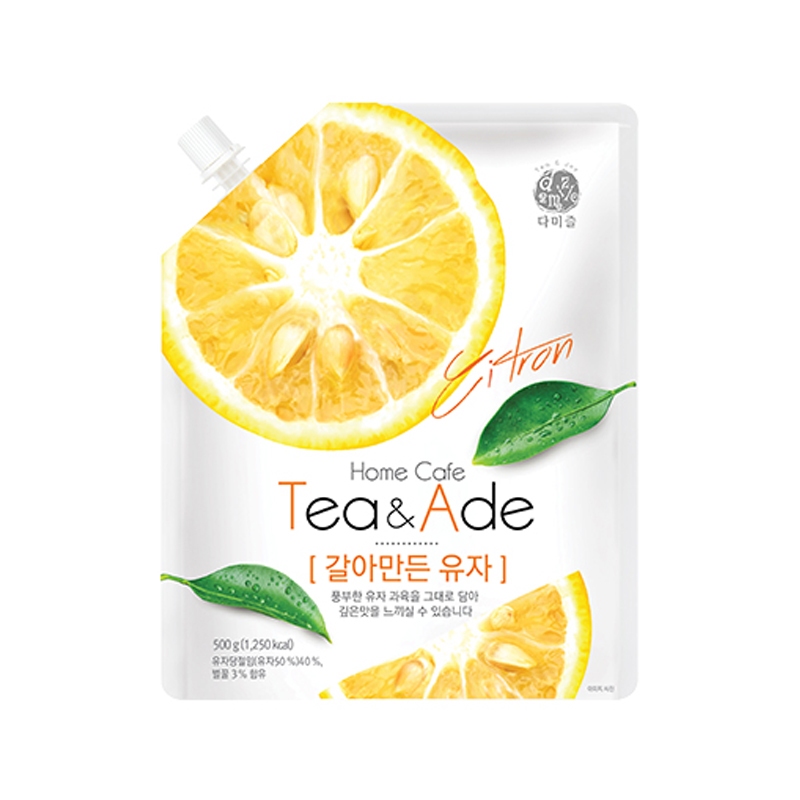 DAMIZLE Citron Tea & Ade Pouch 500g x 16