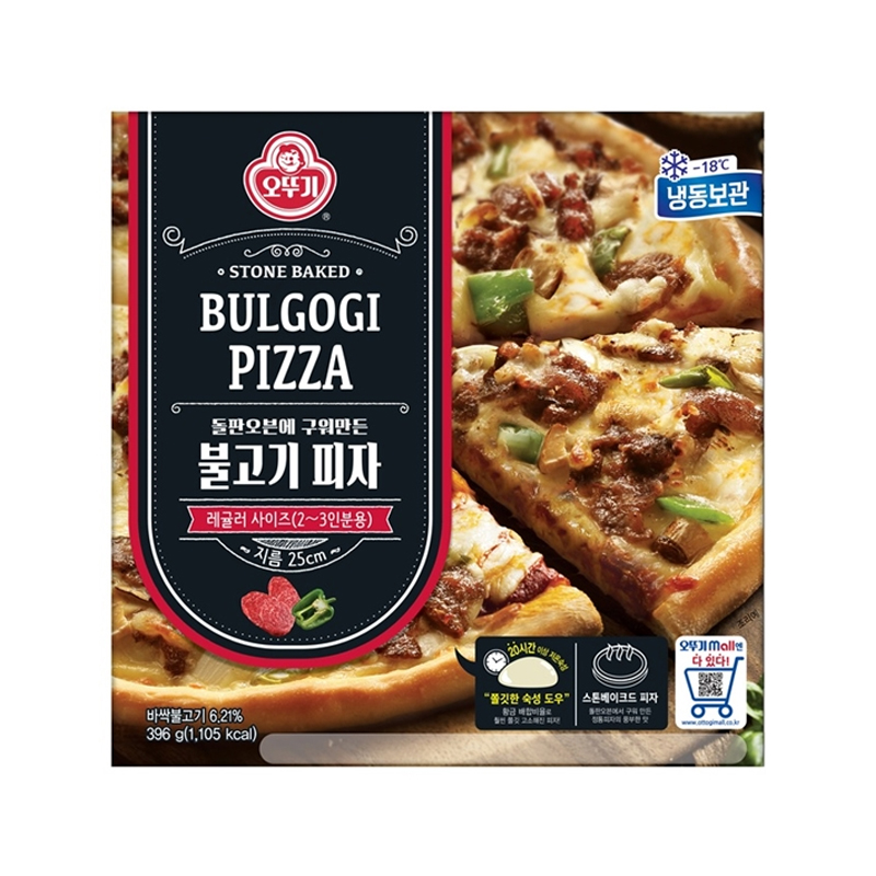 OTTOGI Bulgogi Pizza (F) 396g x 6