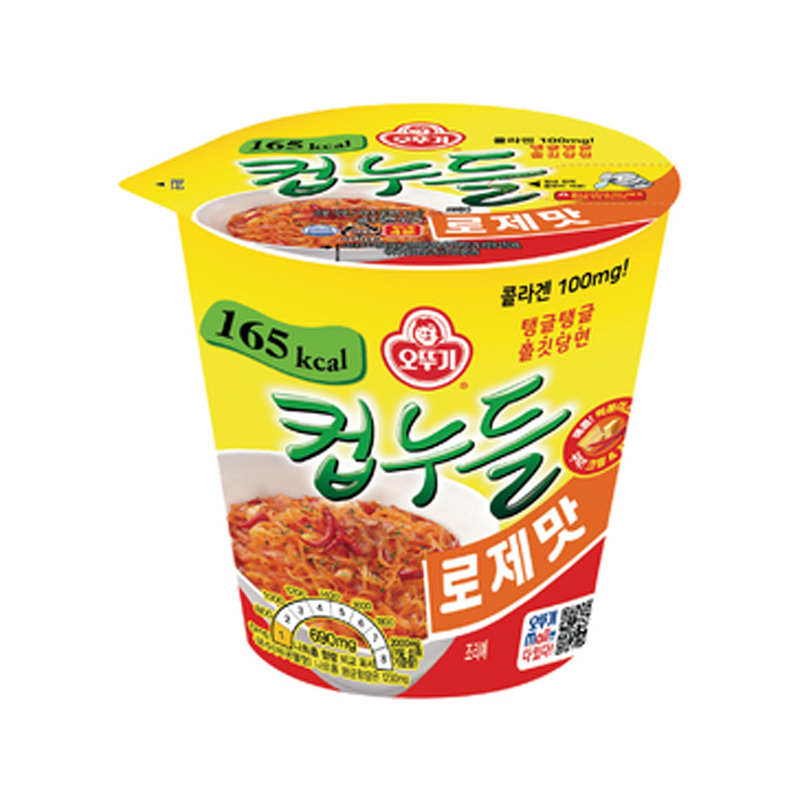 OTTOGI Cup noodle Rose flavor 49.8g x 15