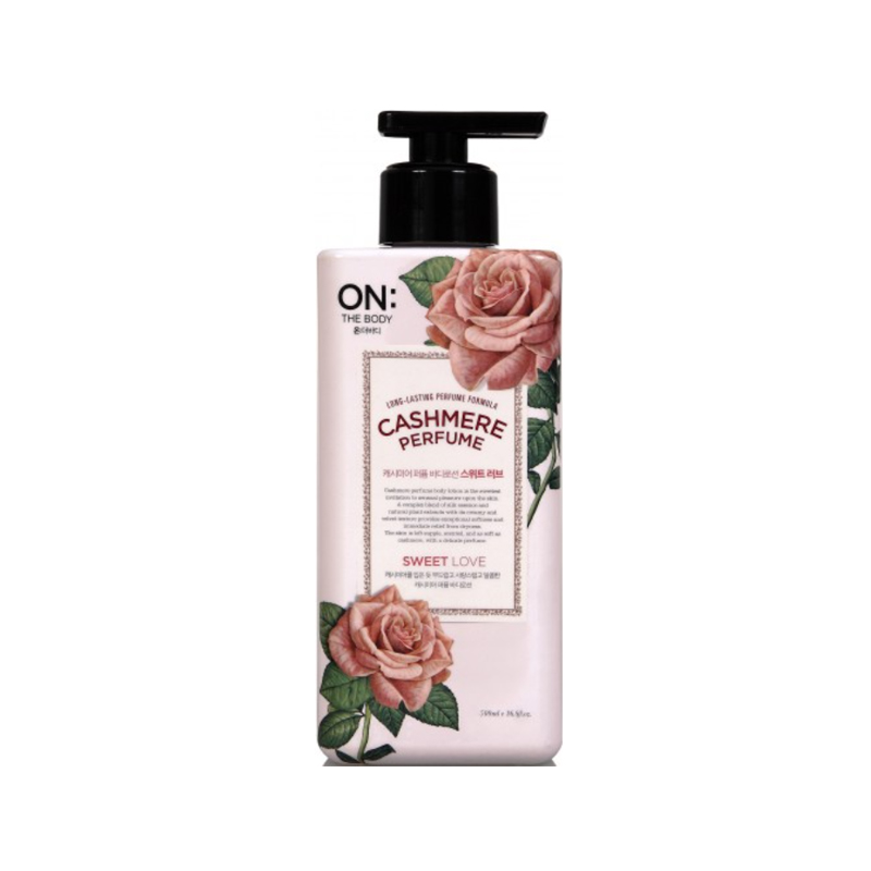 LG On the body Cashmere perfume body lotion sweet love flavor 400ml x 6