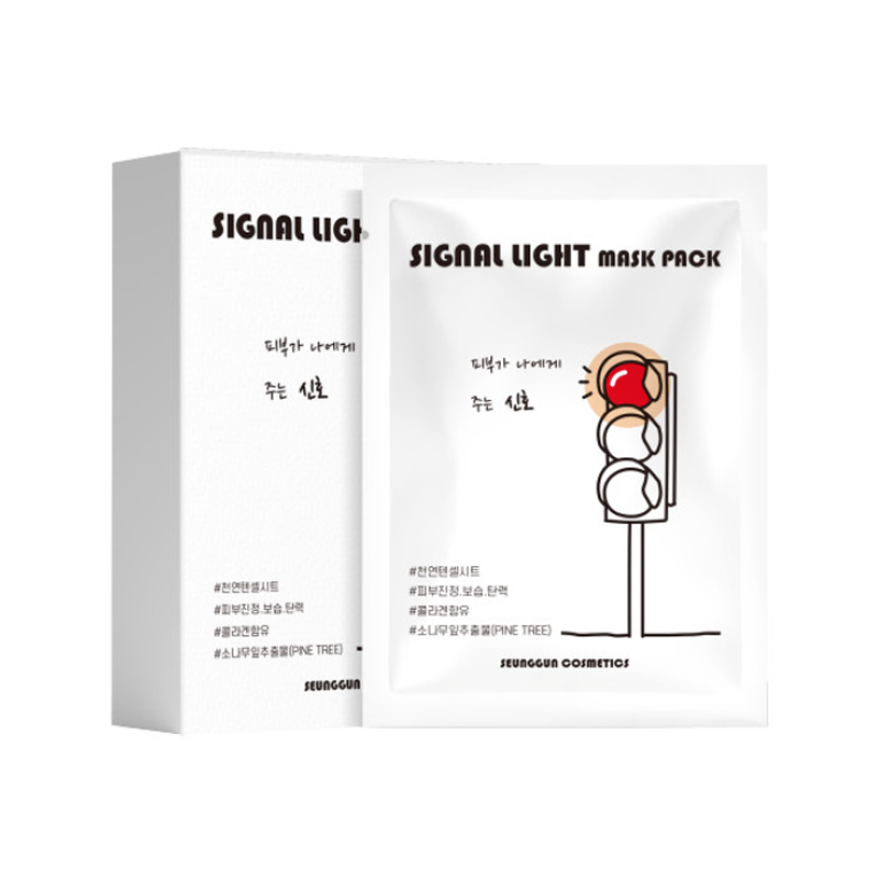 LOOBEE Signal Light Red Mask Pack 27ml x 10p x 40