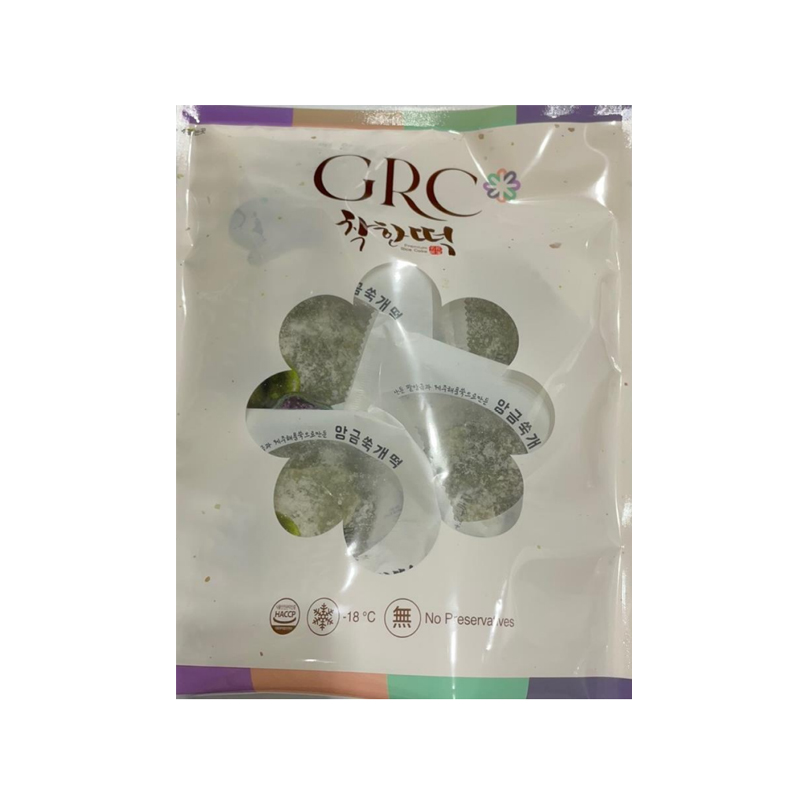 GOOD RICECAKE Red Bean Mugwort Rice Cake (F) 60g x 10p x 20