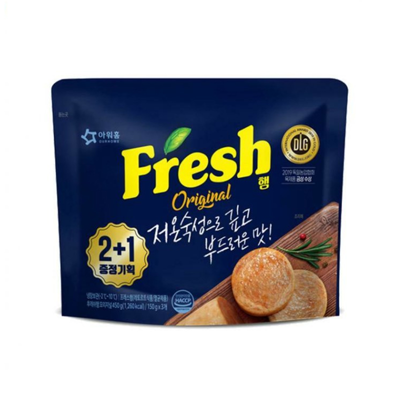 OURHOME Fresh Ham Original (R) 150g x 3p x 6