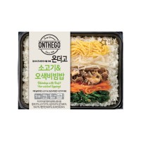 OURHOME Onthego Beef & Five Color Vegetable Bibimbap Rice (F) 310g x 12