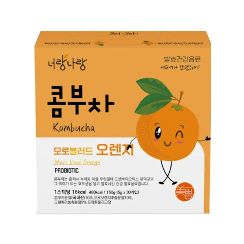 MIPPEUM Neorang-narang KombuCha Moroblood Orange 5g x 30p x 60