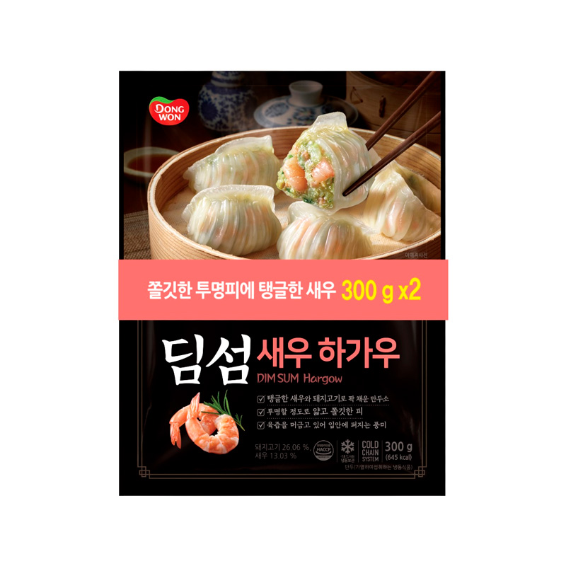 DONGWON DimSum Shrimp Har Gow (F) 300g x 2p x 8