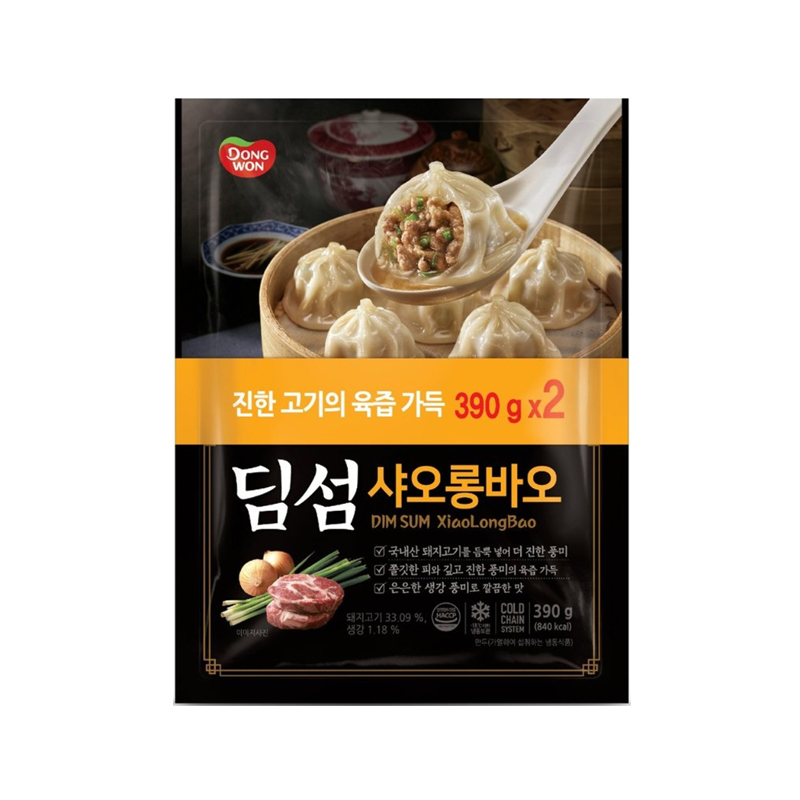 DONGWON DimSum Xiao Long Bao (F) 390g x 2p x 8