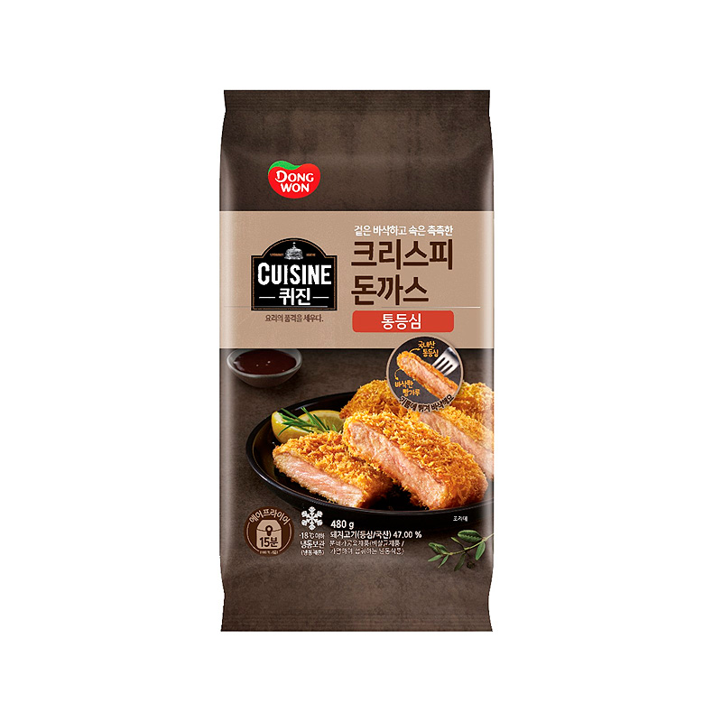 DONGWON Cuisine Crispy Pork Sirloin Cutlet (F) 480g x 15