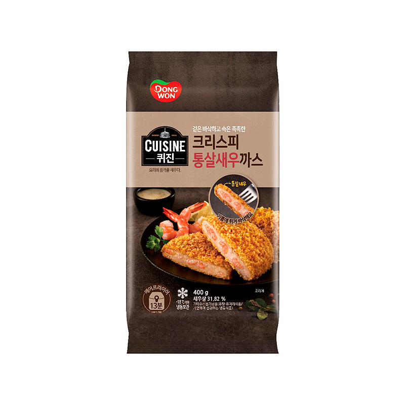 DONGWON Cuisine Crispy Shrimp Cutlet (F) 400g x 15