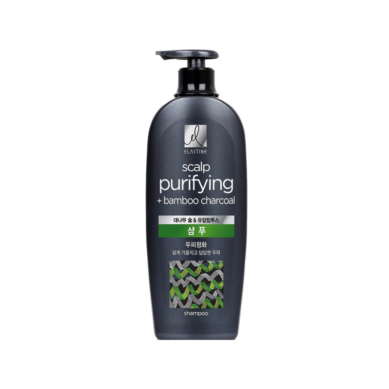 LG Elastin Bamboo Charcoal Scalp Cleansing Shampoo 680ml x 12