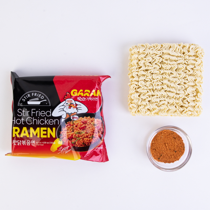 GARAK Stir Fried Hot Chicken Flavor Ramen 130g x 5p x 8