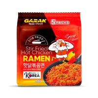 GARAK Stir Fried Hot Chicken Flavor Ramen 130g x 5p x 8