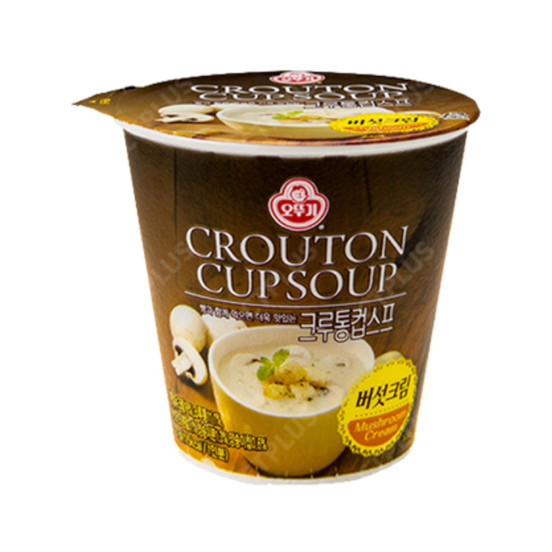 OTTOGI Crouton Cup Soup Mushroom Cream Cup 27g x 10