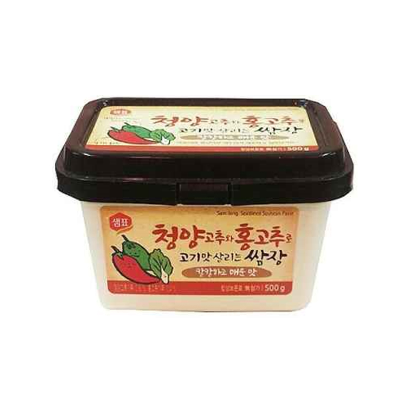 SEMPIO Ssamjang, Seasoned Soybean Paste with Chili (E) 500g x 12