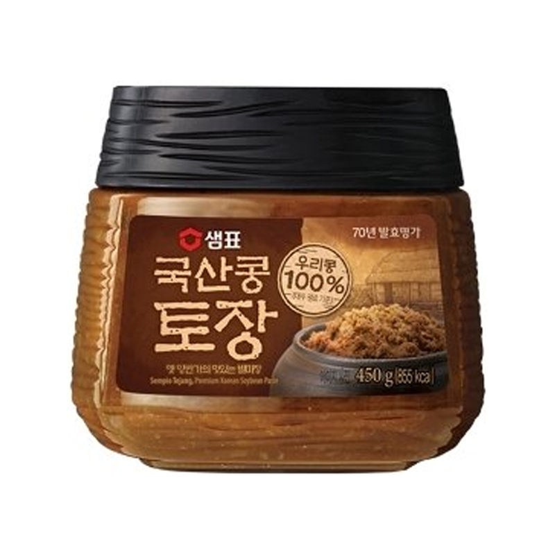 SEMPIO Tojang, Premium Korean Soybean Paste (E) 450g x 8