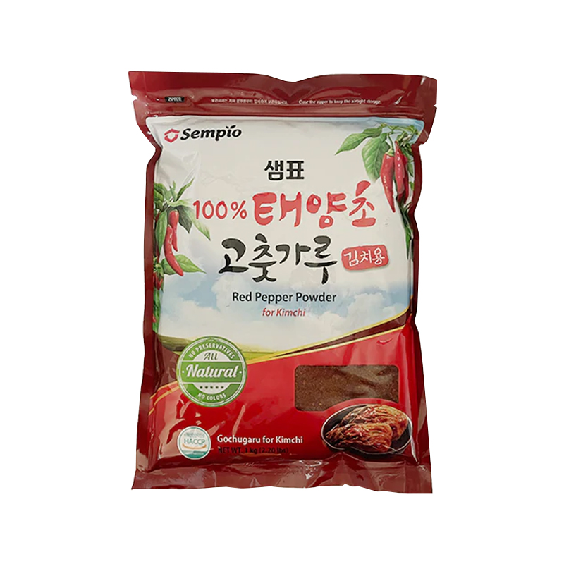 SEMPIO Red Pepper Powder Gochugaru for Kimchi (E) 1000g x 10