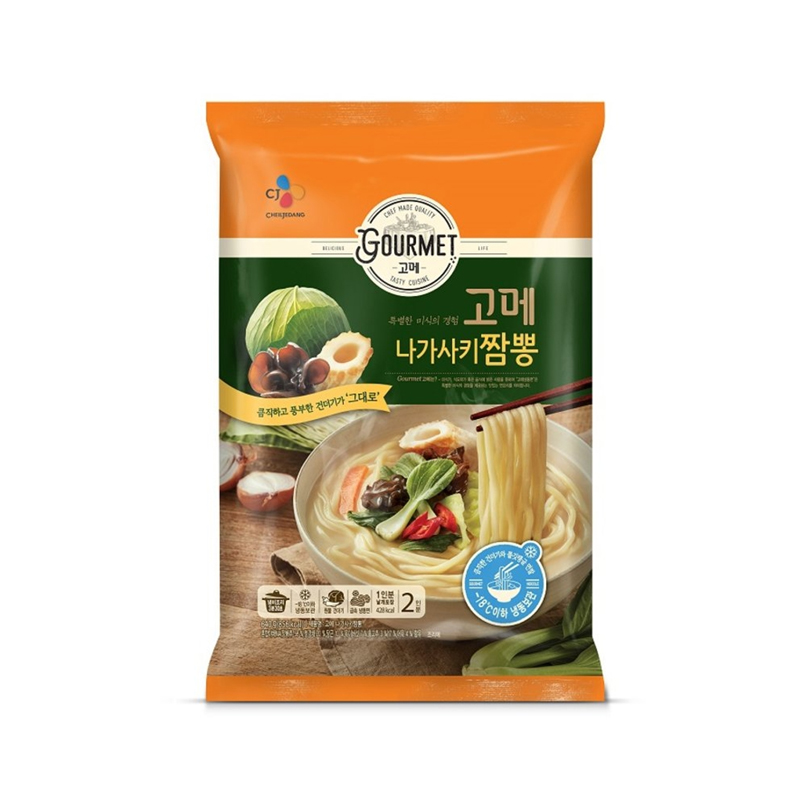 CJ Gourmet Japanese-Style Noodles (F/ E) 640g x 12