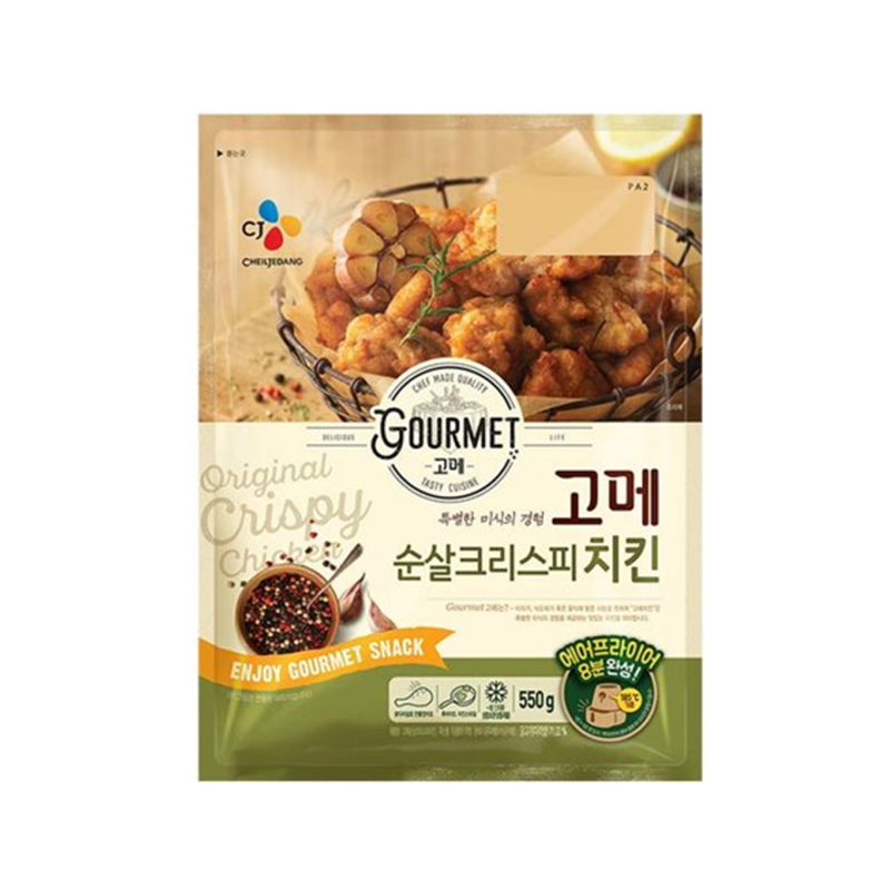 CJ Gourmet Original Crispy Chicken (F/ E) 550g x 12