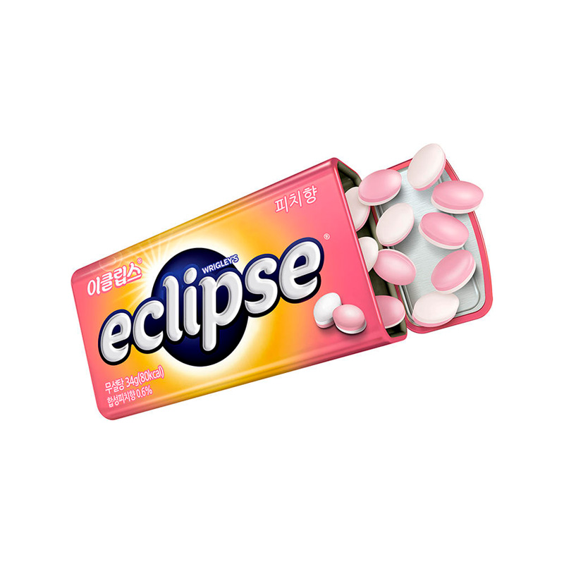 MARS Eclipse Peach Flavor Candy 34g x 96