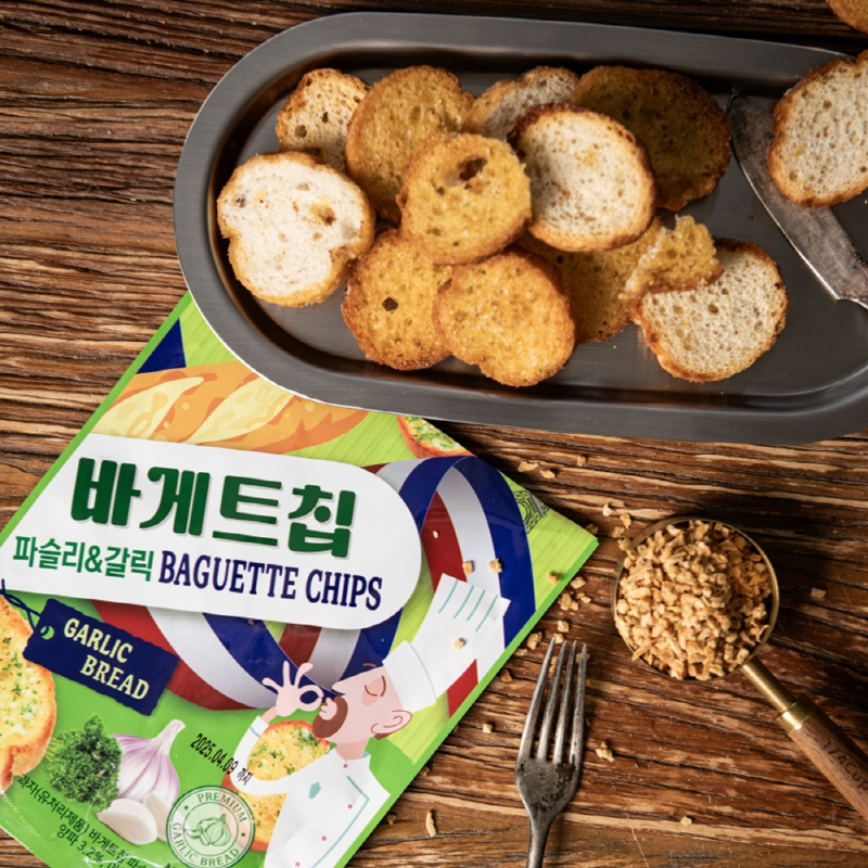 DELIEF Baguette Chips Parsley and Garlic Flavor 70g x 40