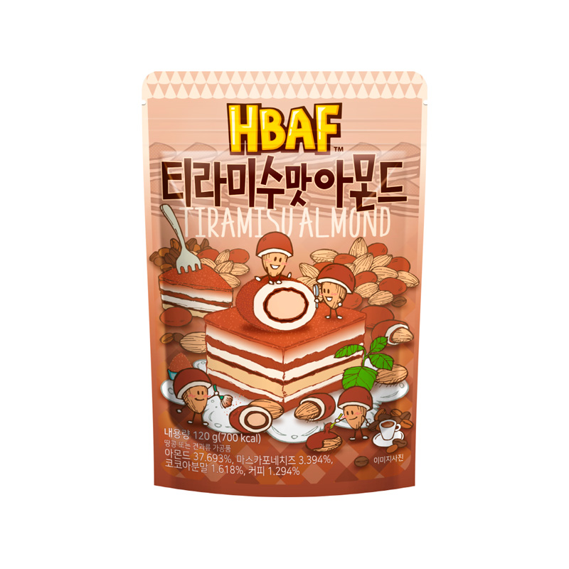 HBAF Tiramisu Almond 120g x 20