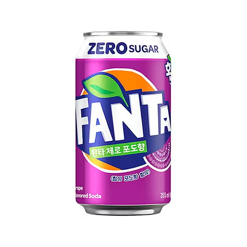 COCA COLA Fanta Zero Grape 355ml x 24