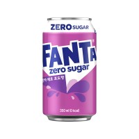 COCA COLA Fanta Zero Grape 350ml x 24