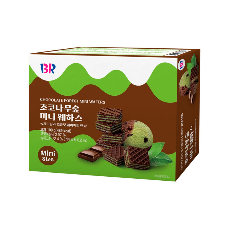 BR Choco Tree Forest Mini Wafers 100g x 24