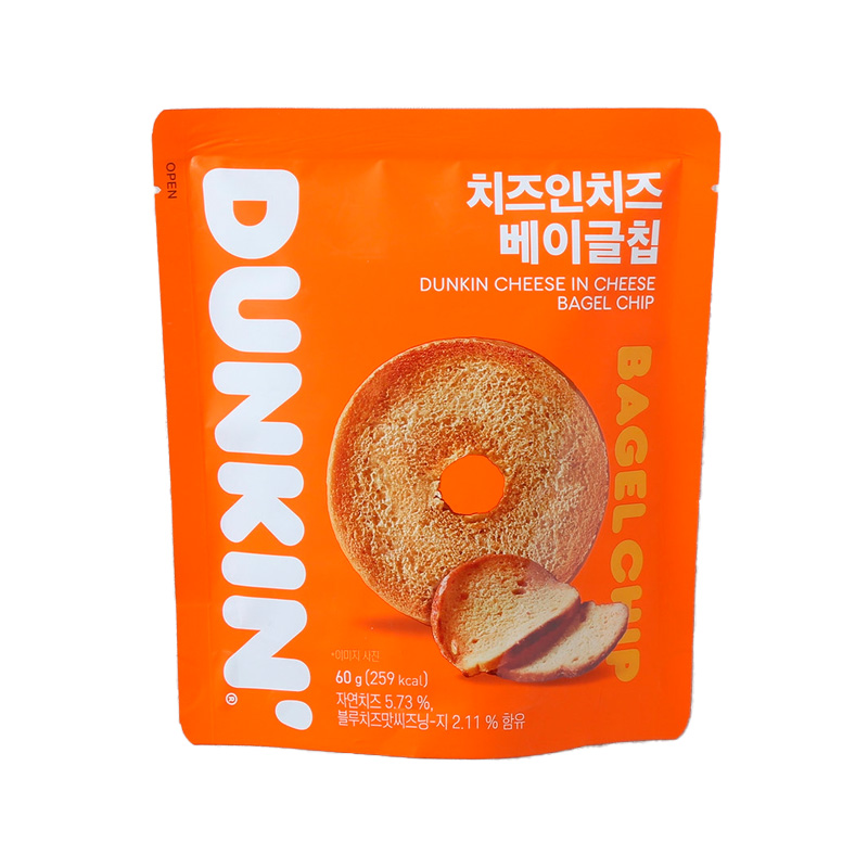 DUNKIN Cheese In Cheese Bagel Chips 60g x 6