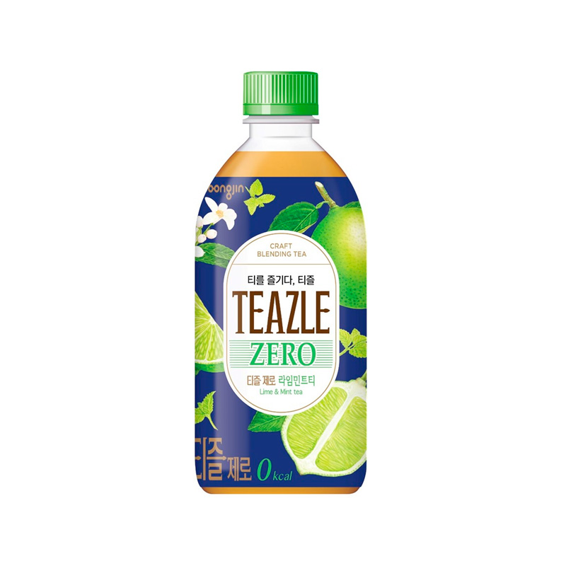 WOONGJIN Teazle Lime & Mint tea PET 500ml x 20