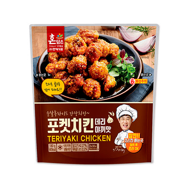 HANMAC Hondamun Pocket Chicken Teriyaki Flavor (F) 180g x 30