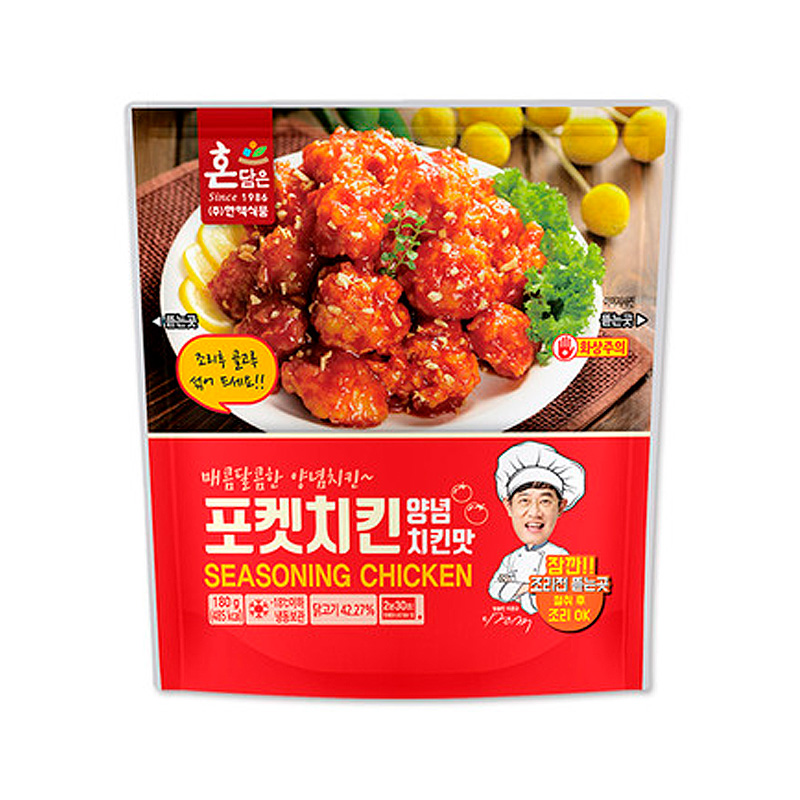 HANMAC Hondamun Pocket Chicken Seasoned Chicken Flavor (F) 180g x 30