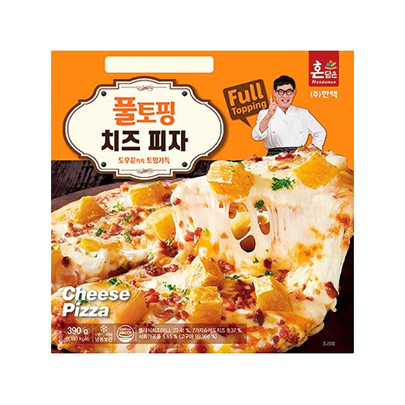 HANMAC Hondamun Full Topping Cheese Pizza (F) 390g x 10