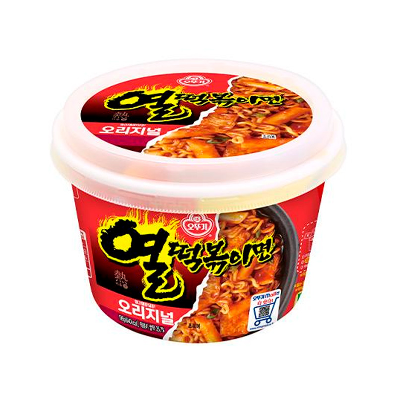 OTTOGI Yeul Tteokbokki Ramen Original Cup 196g x 12