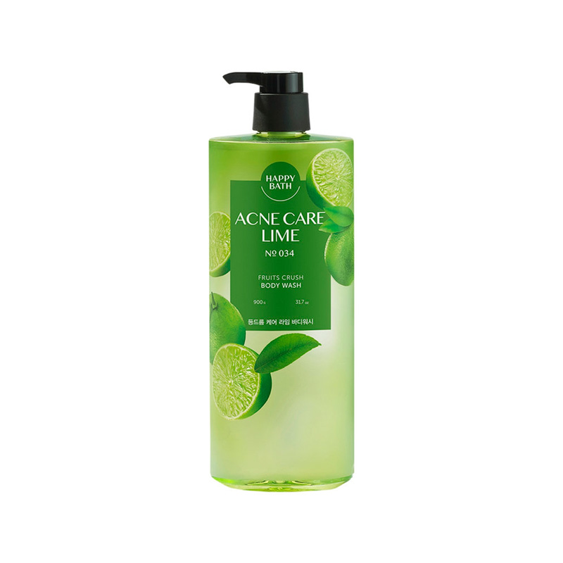 AMOREPACIFIC Happy Bath Fruits Crush Body Wash Acne Care Lime 900g x 8