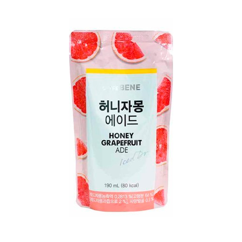 CAFFE BENE Honey Grapefruit Ade 190ml x 50