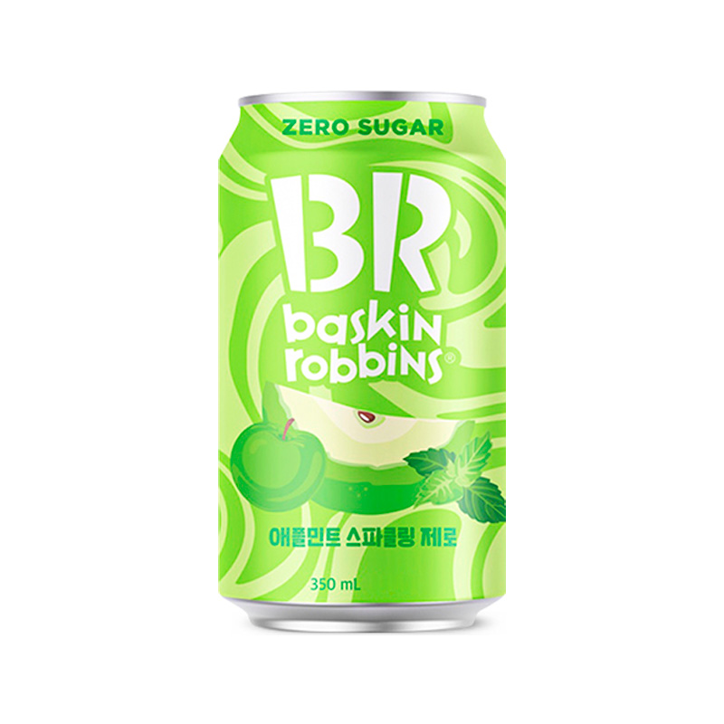 BR Apple Mint Sparkling Zero 350ml x 24