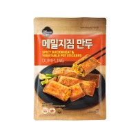 SHINSEGAE FOOD Olbaan Spicy Buckwheat & Vegetalve Pot Sticker (F)(E) 1000g x 14