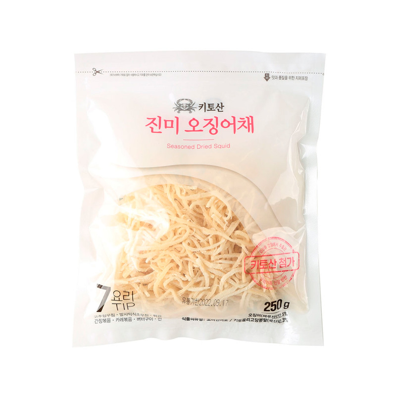 HDFOOD Chitosan Seasoned Dried Squid Shred 250g x 10