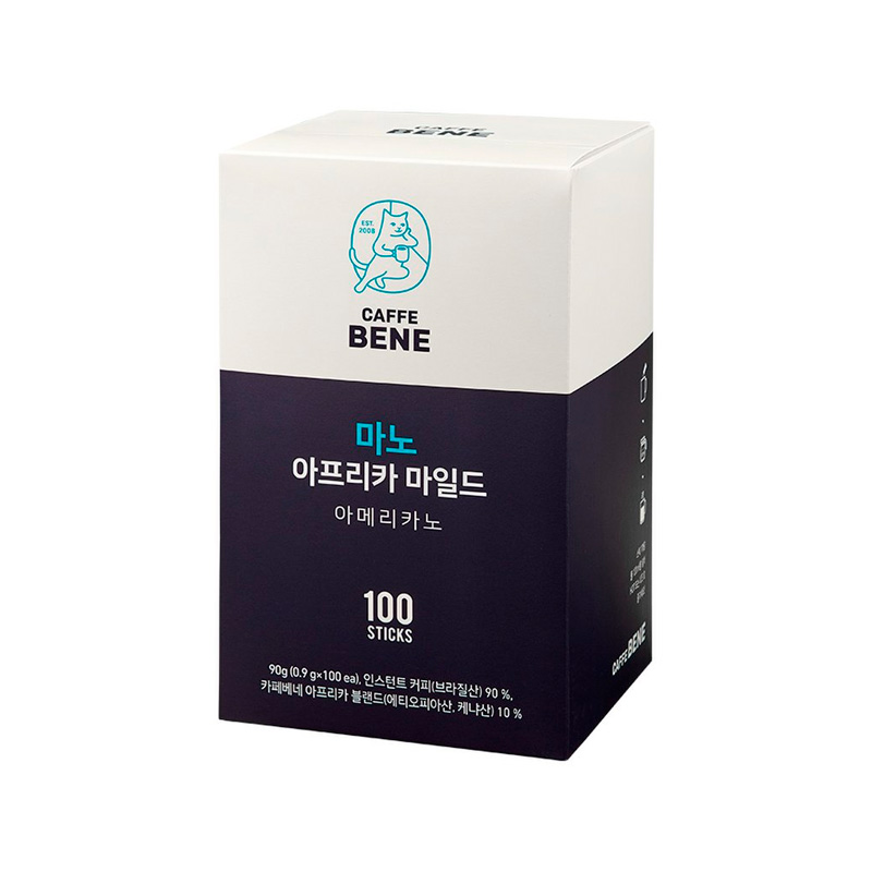 CAFFE BENE Mano Africa Mild 0.9g x 100p x 8