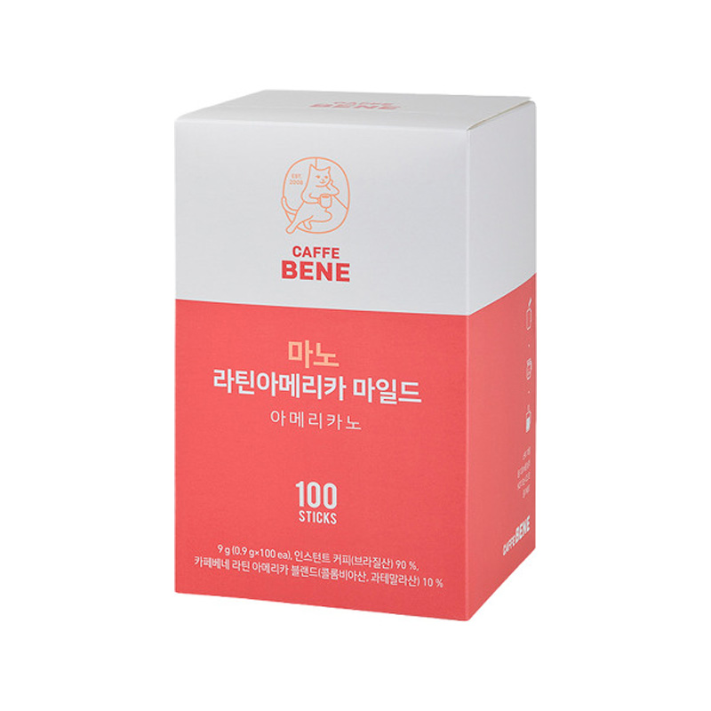 CAFFE BENE Mano Latin America Mild 0.9g x 100p x 8