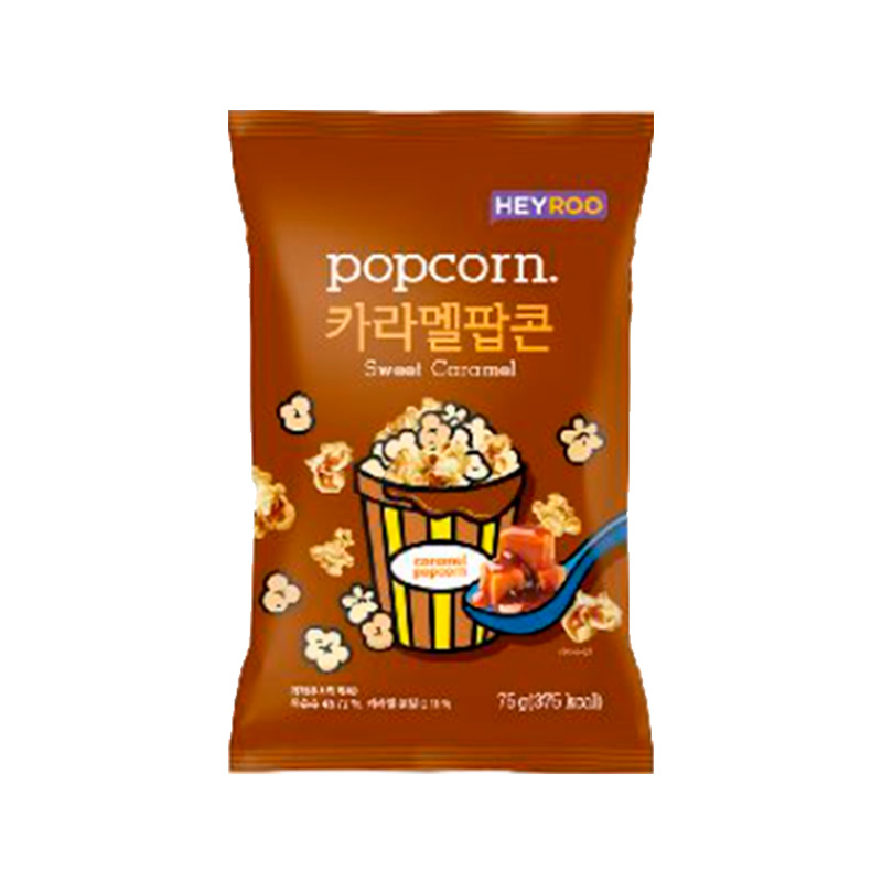 CU Heyroo Popcorn Sweet Caramel 75g x 10