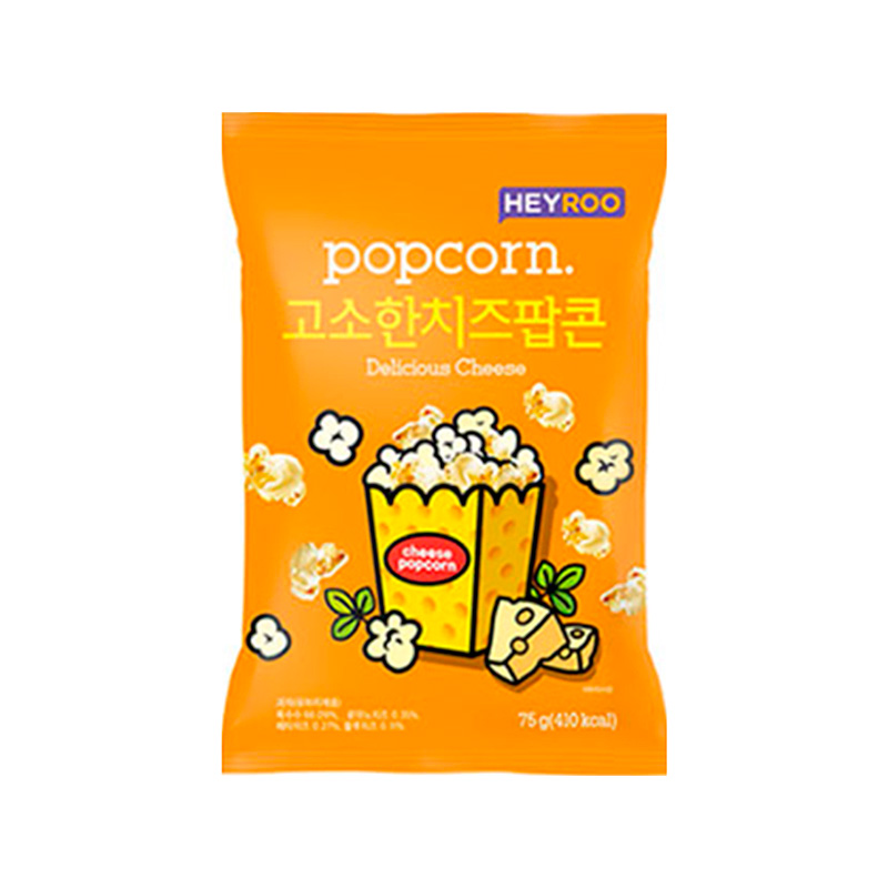 CU Heyroo Popcorn Delicious Cheese 75g x 10