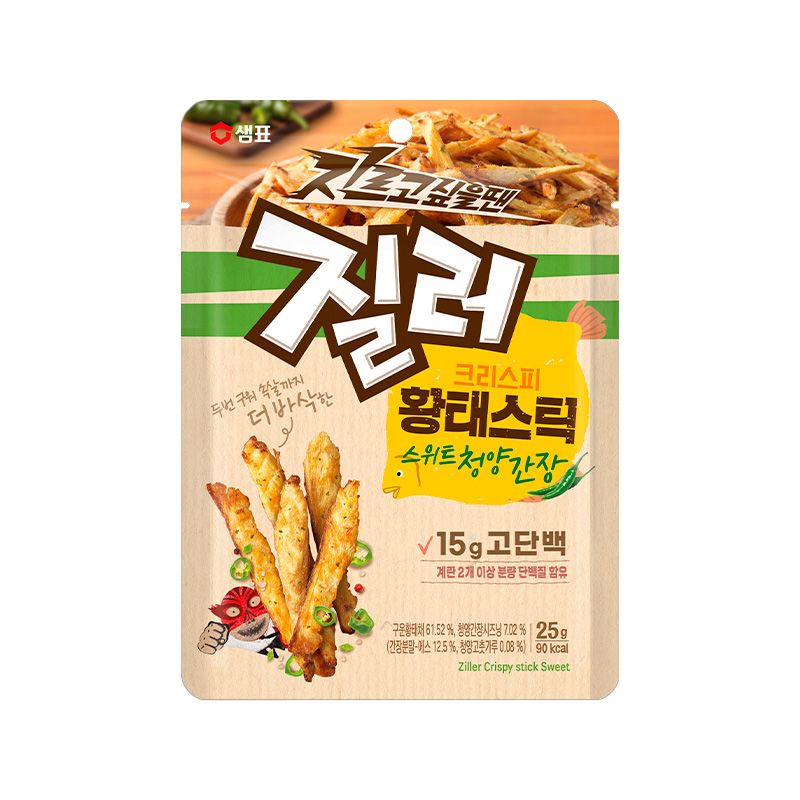 SEMPIO Tender Crispy Hwangtae Stick Sweet Cheongyang Soy Sauce 25g x 20