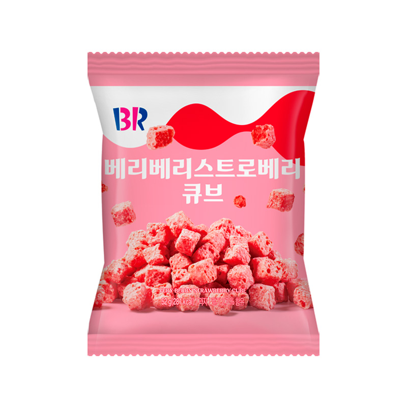 BR Berry Berry Strawberry Cube 52g x 10