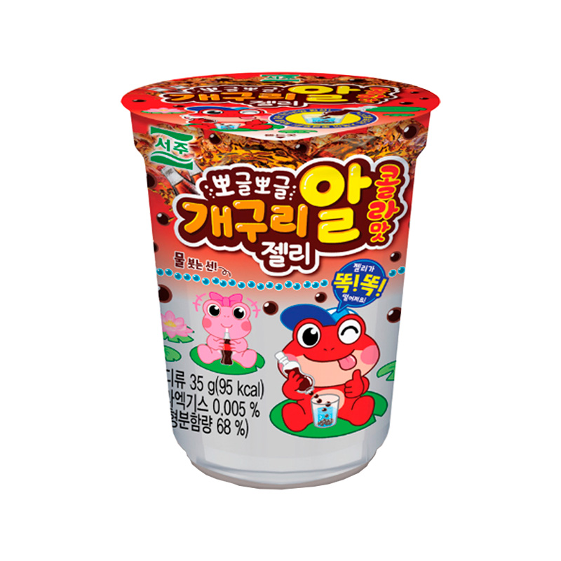 SEOJU Pond Frog Egg Jelly Cola Flavor 35g x 48