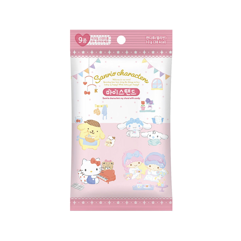 MEASTY Sanrio Characters My Stand With Candy 10g x 144