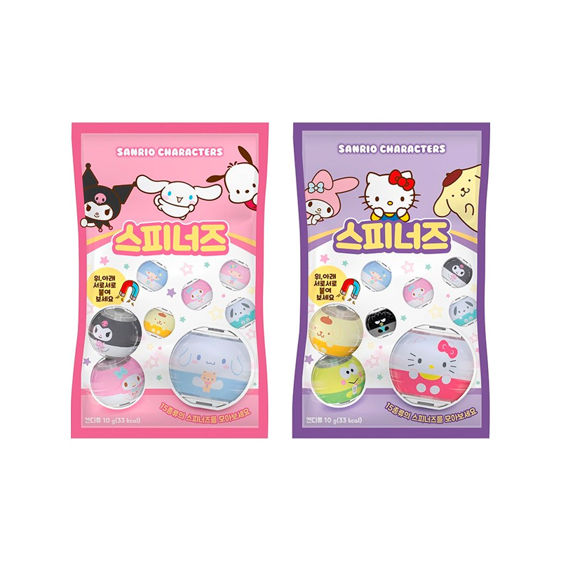 MEASTY Sanrio Characters Spinners Jelly 10g x 192